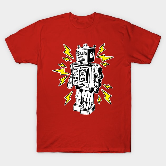 Greg the Robot T-Shirt by Woah there Pickle